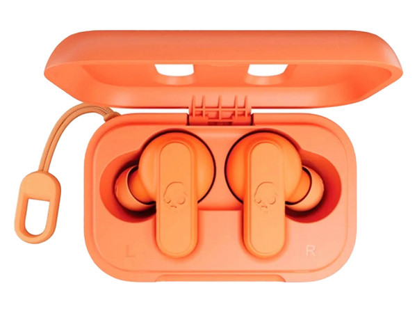 Audífonos Skullcandy Dime True Wireless, Respuesta de Frecuencia 20Hz - 20KHz, USB Tipo C, Bluetooth 5.3, IPX4. Color Naranja.