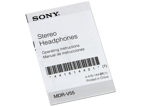 Audifonos Sony DJ on the go MDR-V55, creados especialmente para DJs, diseño plegable.