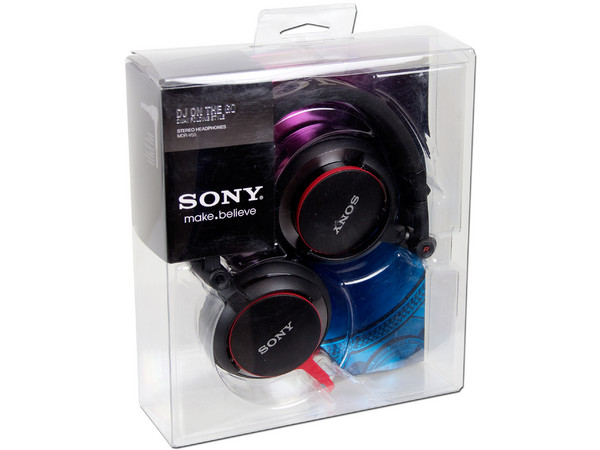 Audifonos Sony DJ on the go MDR-V55, creados especialmente para DJs, diseño plegable.