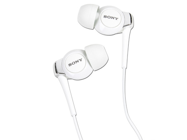 Audífonos Sony EX monitor con Amplia gama de respuesta de Frecuencia (5 - 24000 Hz) para una reproducción limpia de notas graves bajas hasta tonos agudos.