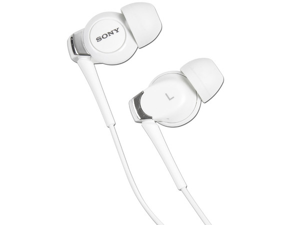 Audífonos Sony EX monitor con Amplia gama de respuesta de Frecuencia (5 - 24000 Hz) para una reproducción limpia de notas graves bajas hasta tonos agudos.