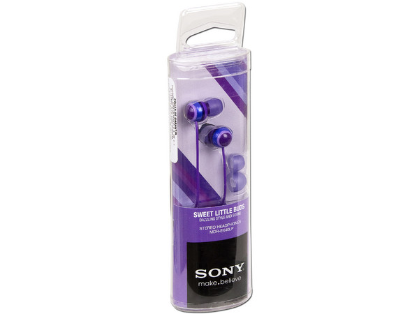 Audífonos Estéreo Sony MDREX40LP, respuesta de frecuencia 6-23000 Hz.