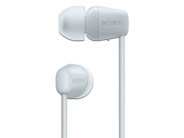 Audífonos inalámbricos Sony WI-C100, Bluetooth. Color Blanco.
