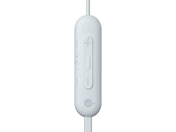 Audífonos inalámbricos Sony WI-C100, Bluetooth. Color Blanco.
