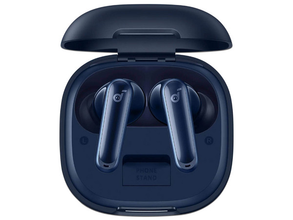 Audífonos Inalámbricos Soundcore P40i, Con Estuche de Carga, Micrófono Integrado. Color Azul.