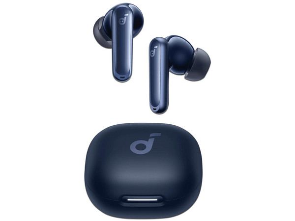 Audífonos Inalámbricos Soundcore P40i, Con Estuche de Carga, Micrófono Integrado. Color Azul.