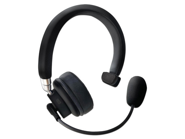Audífonos con Micrófono TechZone TZDIBT01, Bluetooth, cancelación de ruido. Color Negro.