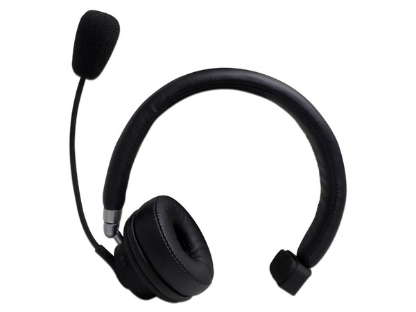 Audífonos con Micrófono TechZone TZDIBT01, Bluetooth, cancelación de ruido. Color Negro.