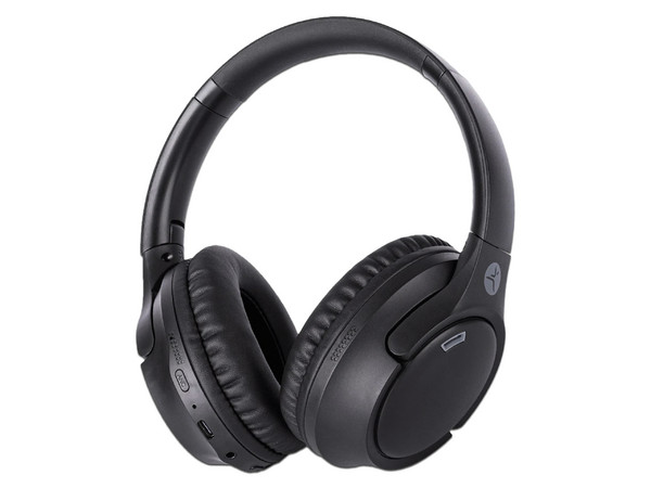 Audífonos TechZone TZDJ02, Bluetooth. Color Negro.