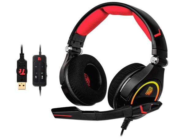 Audífonos con Micrófono Thermaltake Tt eSPORTS, Dolby 7.1, Respuesta de frecuencia 20-22,000 Hz, USB.