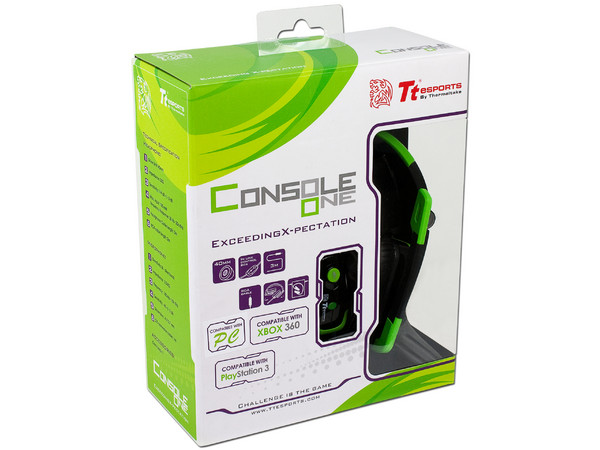 Audífonos con Micrófono Tt eSports Console One Compatible con Xbox 360, Playstation 3 y PC.
