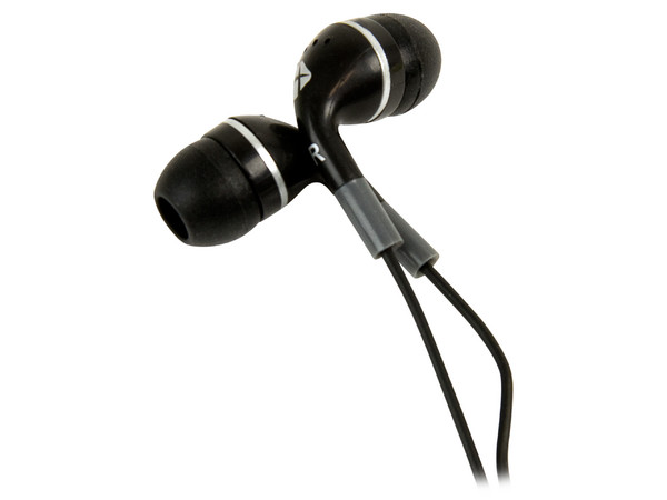 Audífonos TrueBasix Earbuds Estéreo Hi-Fi Muae-001. Color Negro.