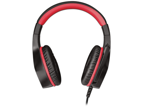 Audífonos Gamer tipo Diadema Trust GXT 404R Rana Gaming 23439 con micrófono, respuesta de frecuencia 20Hz-20000Hz, 3.5mm. Color Negro.