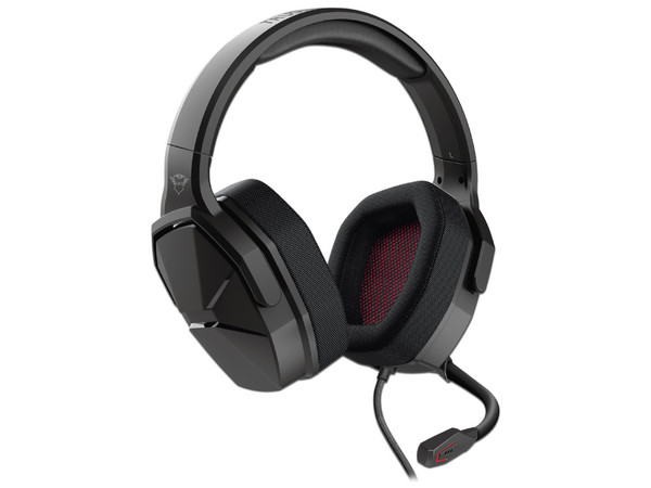 Audífonos Gamer Trust GXT Ward con micrófono, compatible con Nintendo Switch, Xbox, PS4, 3.5mm. Color Negro.