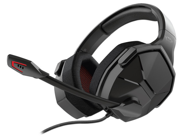 Audífonos Gamer Trust GXT Ward con micrófono, compatible con Nintendo Switch, Xbox, PS4, 3.5mm. Color Negro.