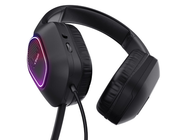 Audífonos Gamer Trust GXT 416 Zirox, Respuesta de Frecuencia 20Hz - 20kHz, USB, Color Negro.