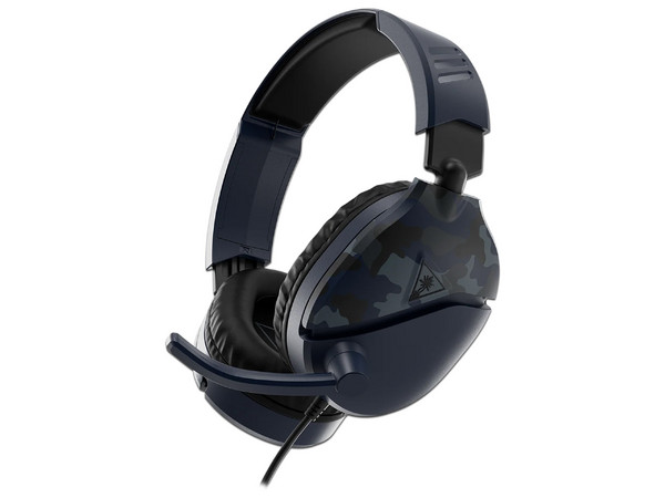 Audífonos Turtle Beach EarForce Recon 70, Alámbrico 3.5mm, para PS4 Pro, PS4 y PS5. Color Azul Camuflaje