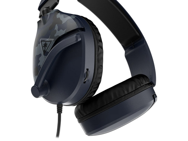 Audífonos Turtle Beach EarForce Recon 70, Alámbrico 3.5mm, para PS4 Pro, PS4 y PS5. Color Azul Camuflaje