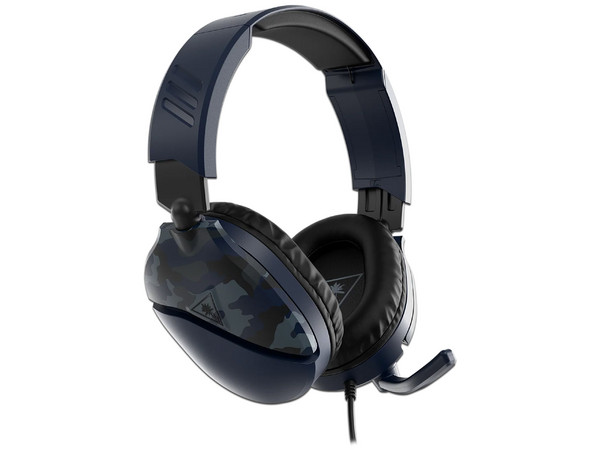 Audífonos Turtle Beach EarForce Recon 70, Alámbrico 3.5mm, para PS4 Pro, PS4 y PS5. Color Azul Camuflaje