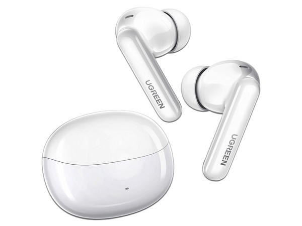 Audífonos Inalámbricos UGREEN HiTune T3 Pro, Respuesta de Frecuencia de 20 Hz a 20 KHz, Cancelación de Ruido ANC, Bluetooth 5.4. Color Blanco.