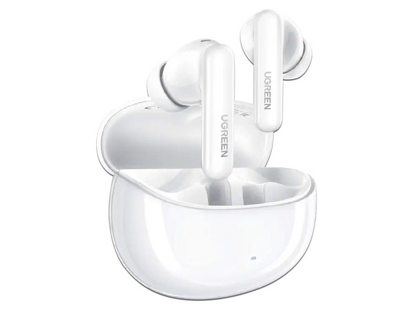 Audífonos Inalámbricos UGREEN HiTune T3 Pro, Respuesta de Frecuencia de 20 Hz a 20 KHz, Cancelación de Ruido ANC, Bluetooth 5.4. Color Blanco.