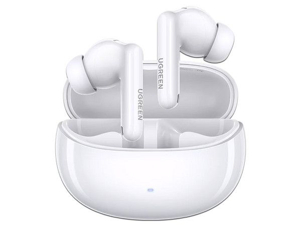 Audífonos Inalámbricos UGREEN HiTune T3 Pro, Respuesta de Frecuencia de 20 Hz a 20 KHz, Cancelación de Ruido ANC, Bluetooth 5.4. Color Blanco.