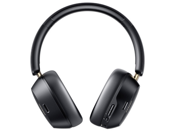 Audífonos Tipo Diadema UGREEN HiTune Max5c, Respuesta de Frecuencia de 20Hz a 40KHz, Cancelación de Ruido Activa, Bluetooth 5.4, USB Tipo C. Color Negro.