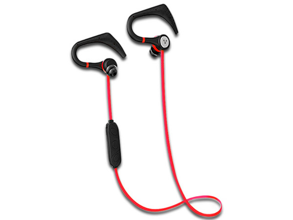 Audífonos manos libres Vorago ESB-301-RD con batería recargable, Bluetooth. Color Rojo.