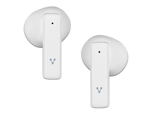 Audífonos Inalámbricos Vorago Esb-310-W con Estuche de Carga, Bluetooth. Color Blanco