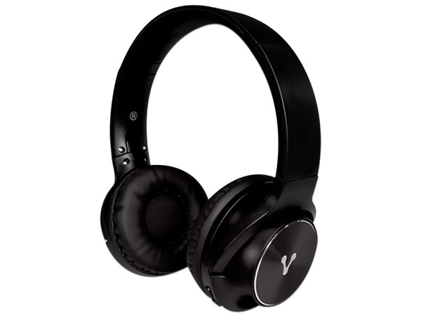 Audífonos con Micrófono Vorago HPB-200BK Bluetooth. Color Negro.