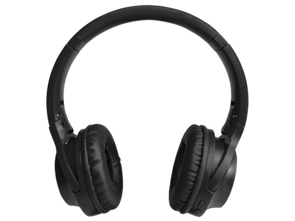 Audífonos con Micrófono Vorago HPB-200BK Bluetooth. Color Negro.