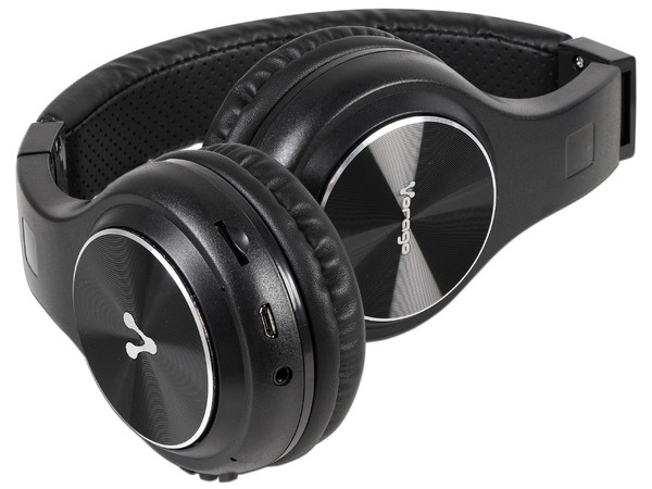 Audífonos con Micrófono Vorago HPB-300, respuesta de frecuencia 20Hz-2000Hz, Bluetooth. Color Negro.