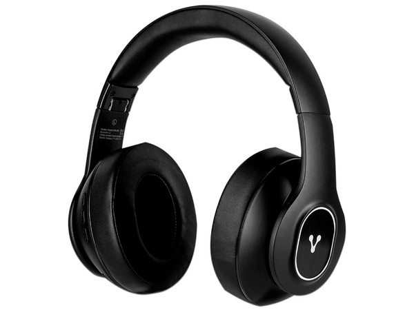 Audífonos Inalámbricos tipo Diadema Vorago HPB-350, Bluetooth 5.3, 3.5mm, Lector de tarjetas TF. Color Negro.
