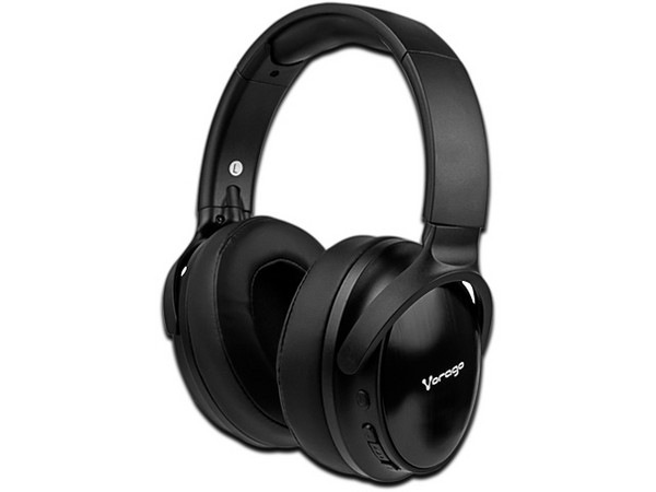 Audífonos Vorago HPB-401, Bluetooth, 10 m alcance. Color Negro.