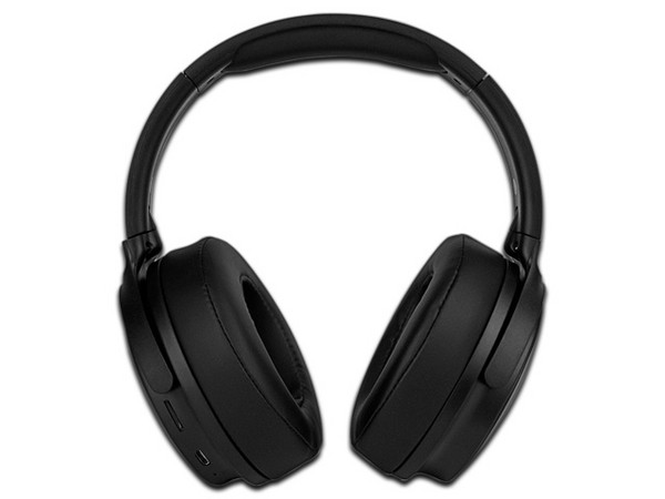 Audífonos Vorago HPB-401, Bluetooth, 10 m alcance. Color Negro.