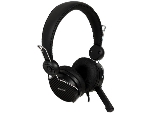Audífonos con micrófono Vorago HS-201, Respuesta de frecuencia 18-20,000Hz.