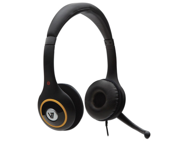 Audífonos con micrófono V7 Deluxe, respuesta de frecuencia 20Hz-20,000Hz, 3.5mm.