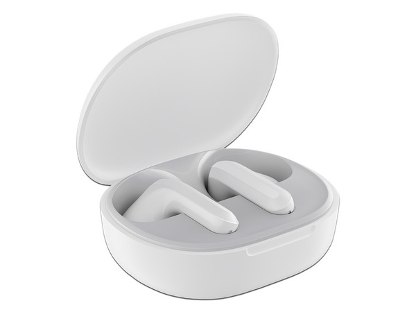 Audífonos Xiaomi Redmi Buds 4 Lite, Bluetooth, Estuche de Carga, Color Blanco.