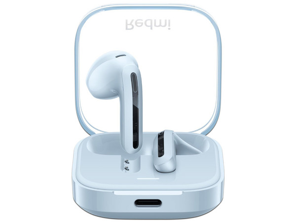 Audífonos Inalámbricos Xiaomi Redmi Buds 6 Active, Con Estuche de Carga, Bluetooth, Color Azul.