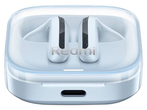 Audífonos Inalámbricos Xiaomi Redmi Buds 6 Active, Con Estuche de Carga, Bluetooth, Color Azul.