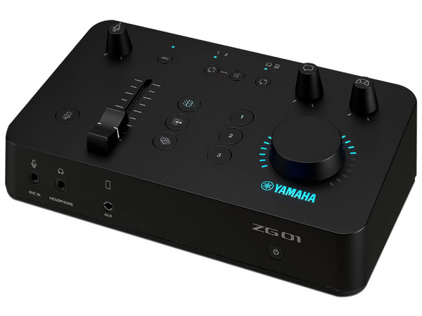 Kit de Audio Gamer Yamaha ZG01 Pack, Audífonos tipo Diadema con Micrófono YH-G01 y Controlador ZG01 con Entradas y Salidas de audio.