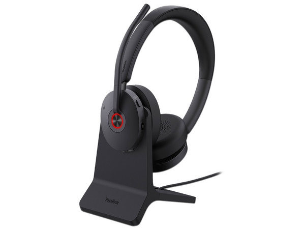 Audífonos Tipo Diadema Yealink BH74, con Cancelación Activa de Ruido, Bluetooth, Micrófono. Color Negro.