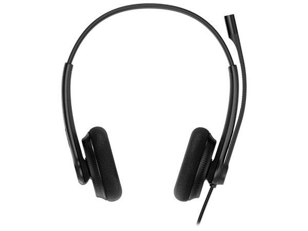 Audífonos Tipo Diadema Yealink UH34 Lite Dual, Respuesta de Frecuencia 20Hz - 20kHz, Micrófono, USB. Color Negro.