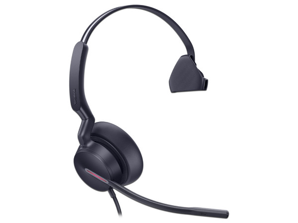 Audífonos Tipo Diadema Yealink UH46 Mono, Respuesta de Frecuencia 20Hz - 20kHz, Micrófono, USB Tipo A/C. Color Negro.
