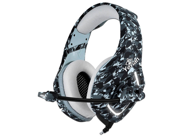 Audífonos con micrófono Yeyian Force Serie 3000 Gaming YDF-33401G, 3.5 mm. Diseño Único.