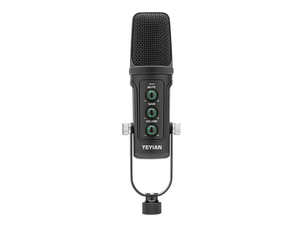 Micrófono para Streaming Yeyian YSA-UCHQ-01, Frecuencia de 80Hz-20K Hz, Color Negro.