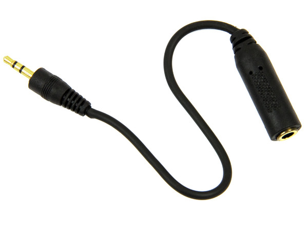 Audífonos gowin, 3.5mm y adaptador de 2.5mm. Color Negro