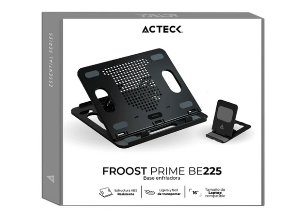 Base enfriadora Acteck Froost Prime BE225 para laptop de hasta 16