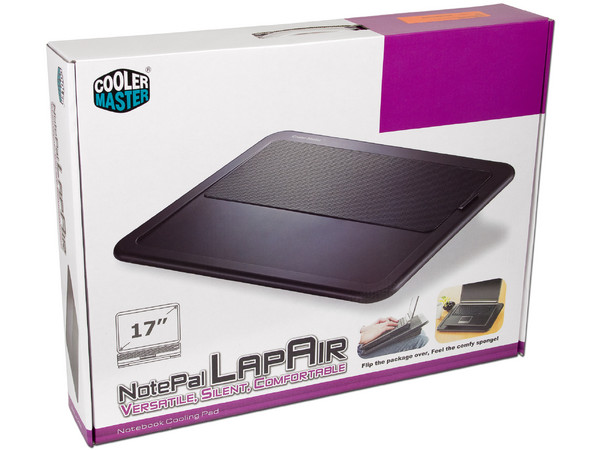 Base para Laptop Cooler Master Note Pal LapAir con 1 Ventilador, para laptops de hasta 17