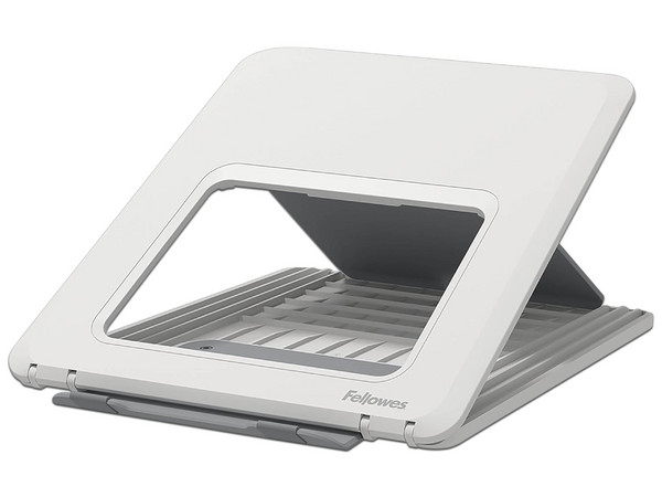 Base Fellowes Breyta para Laptop, Ajuste de Altura en 12 Niveles, Material Plástico ABS, Color Blanco.
